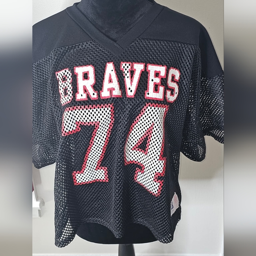 Sports Belle L/XL Jersey Womens Cropped Short Top
